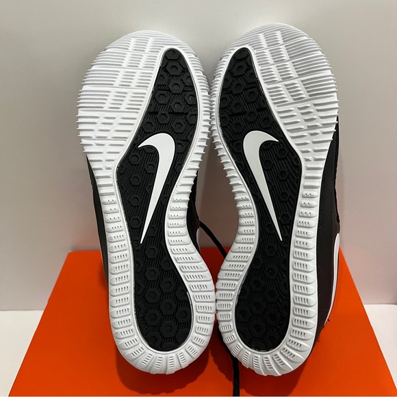 Nike Volleyball Sneakers Womens 11 Black Zoom Hyperace 2 Shoes Athletic - Picture 5 of 7